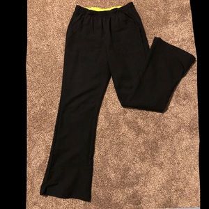 Black WonderWink Scrub Pants